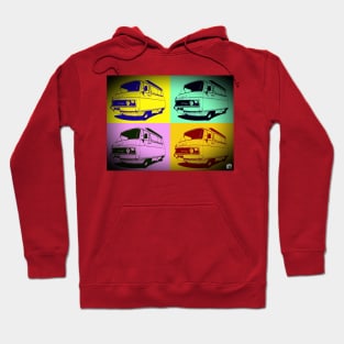 Geo3Doodles Spacevan Pop t'art Doodle Hoodie